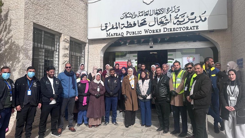 أشغال المفرق تطلق مبادرة  بيئتنا مسؤوليتنا 