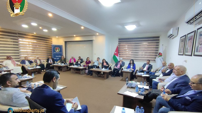  الميثاق  يصادق على قرار اختيار الطراونة رئيسا لكتلته النيابية ويشيد بجهود القاضي 